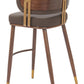 Brew Brown & Walnut Barstool