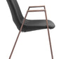 Desi Dining Chair (Set of 2) in Black & Walnut
