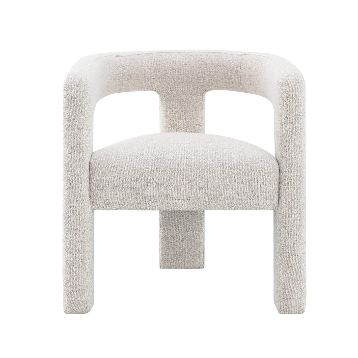 Lomas Beige Boucle Side Chair (Set of 2)