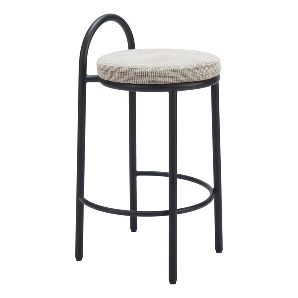 Sisal Beige Tweed Counter Stool (Set of 2)