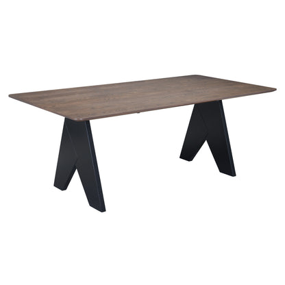 Lisse Espresso Rectangular Dining Table