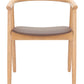 Peker Brown & Natural Dining Chair (Set of 2)