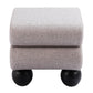 Davao Gray Ottoman