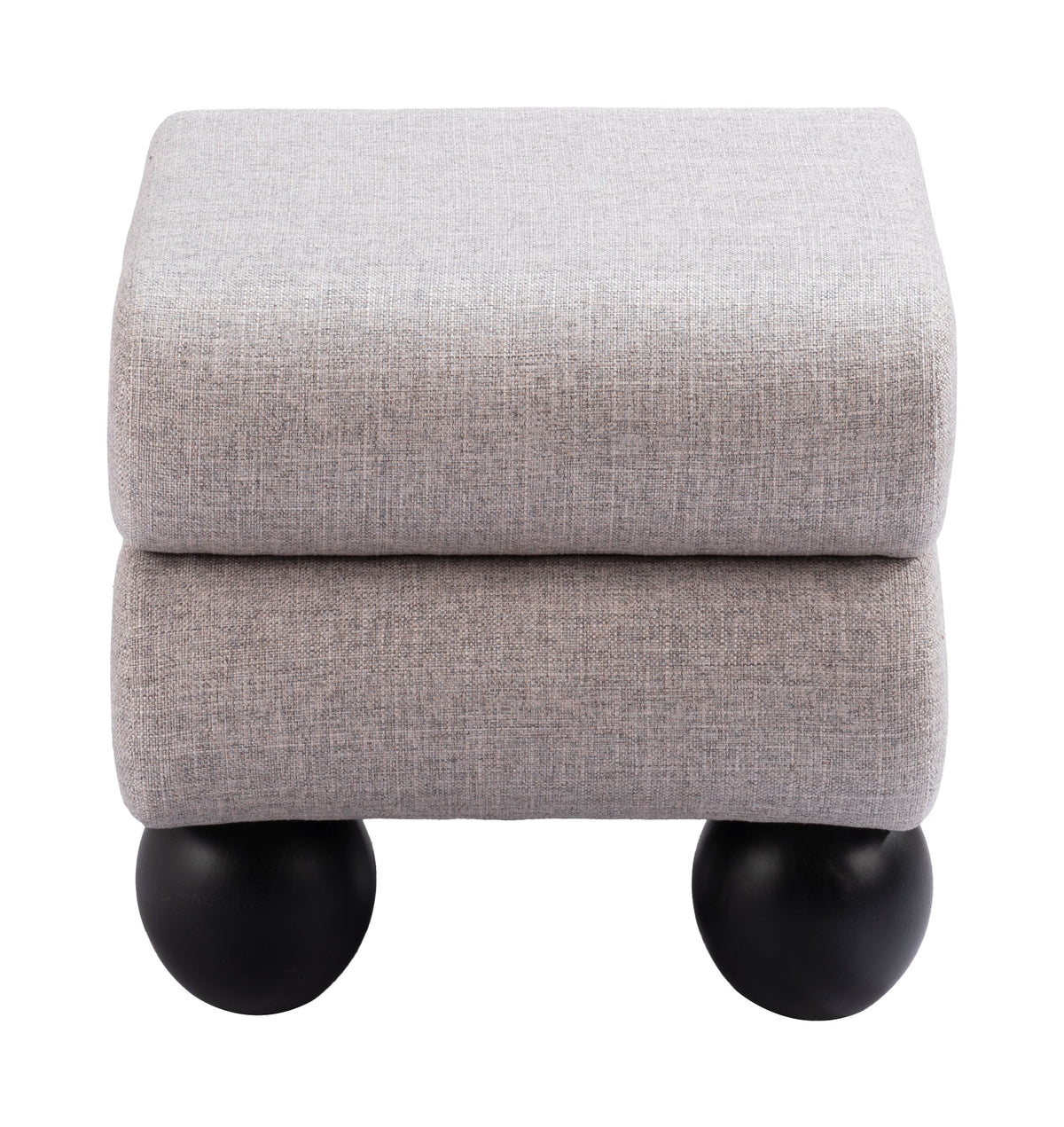 Davao Gray Ottoman