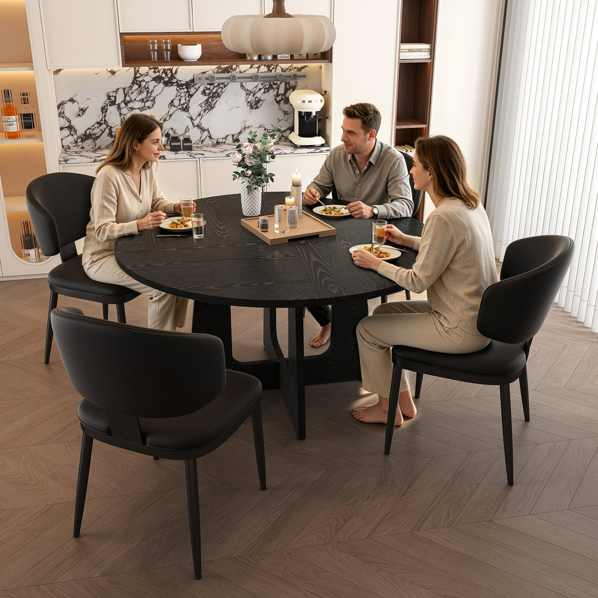 Kaia Round Dining Set