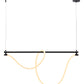 Adder Black Ceiling Lamp