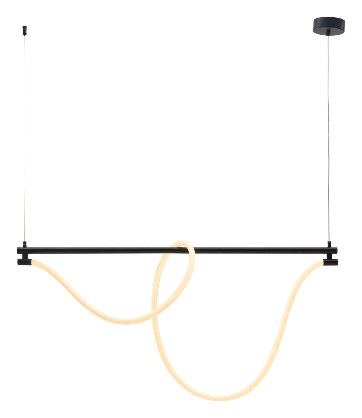 Adder Black Ceiling Lamp