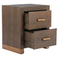 Sivar Espresso Side Table