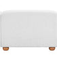 Tayte White Corduroy Deep Seated Modular Sofa 150'