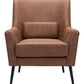 Ontario Vintage Brown Accent Chair