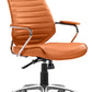 Enterprise Low Back Office Chair in Terracotta