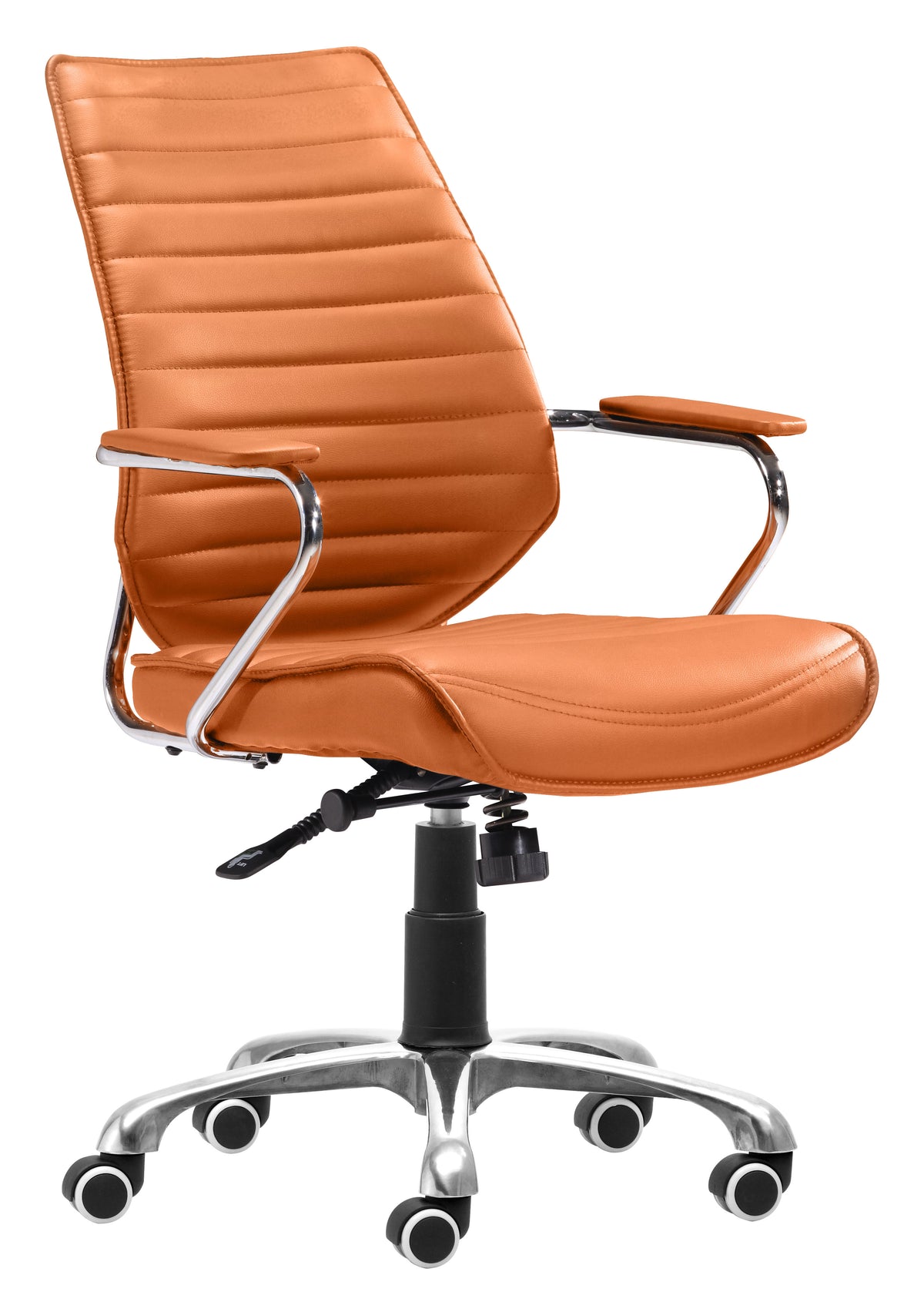 Enterprise Low Back Office Chair in Terracotta