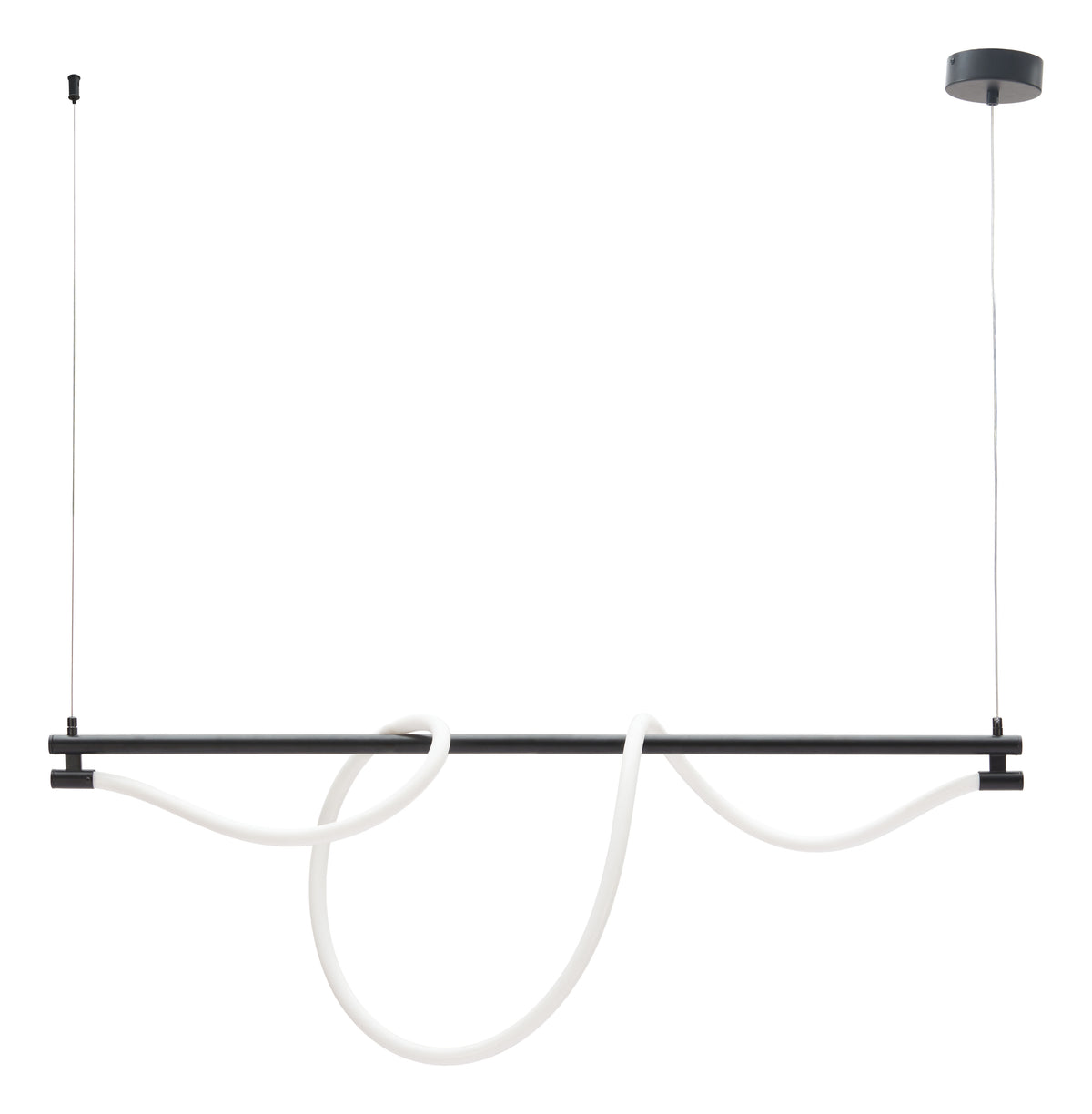 Adder Black Ceiling Lamp