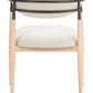 Equinox Oyster Gray & Natural Dining Chair