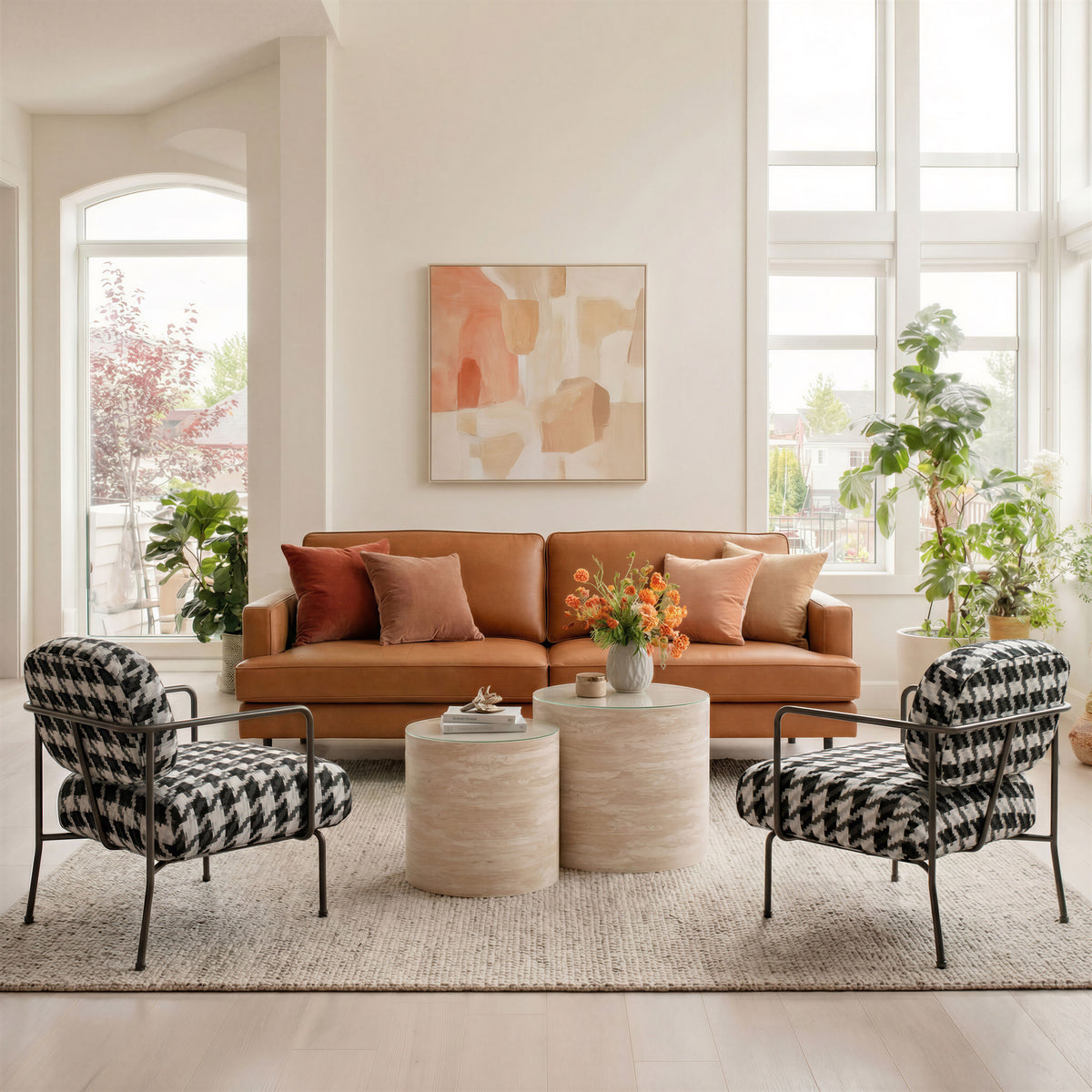 Ulet Multicolor Accent Chair