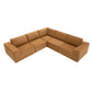 Modern Modular Low Profile Corner Sofa Sectional 116'