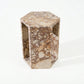 Alba Marble Side Table in Pink