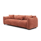 Modern Deep Seated Plush Cushion Sofa 102' (2 Colors)
