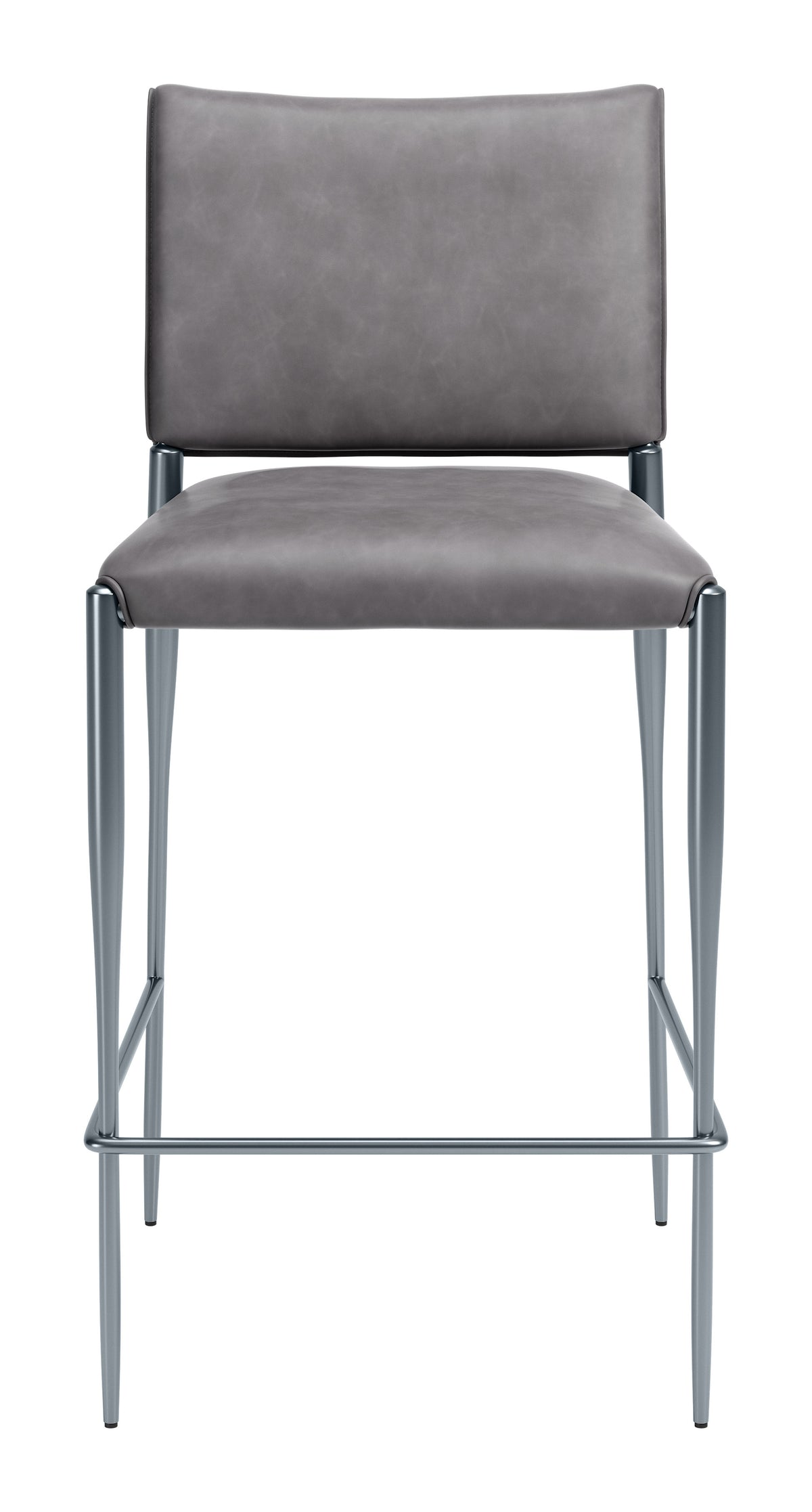 Freesia Barstool (Set of 2) in Charcoal Gray