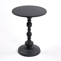 Delwyn End Table in Black, Single
