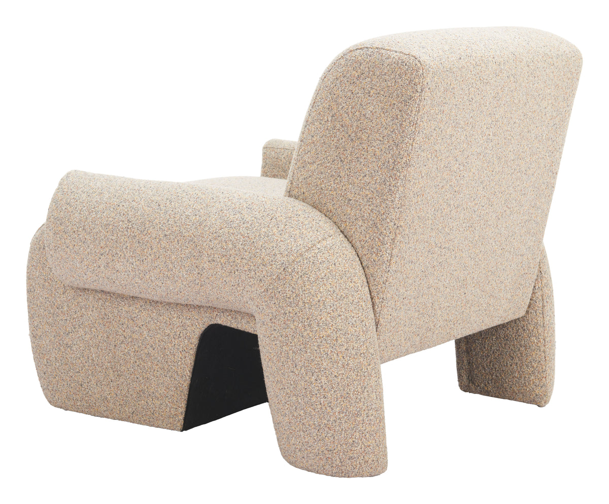 Rura Heathered Beige Accent Chair