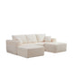 Bradwell Beige Right-Side Chaise