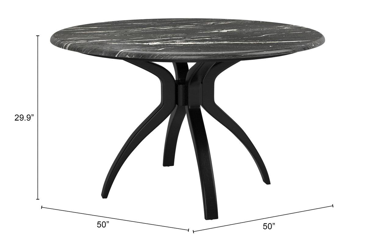 Sumay Black Dining Table