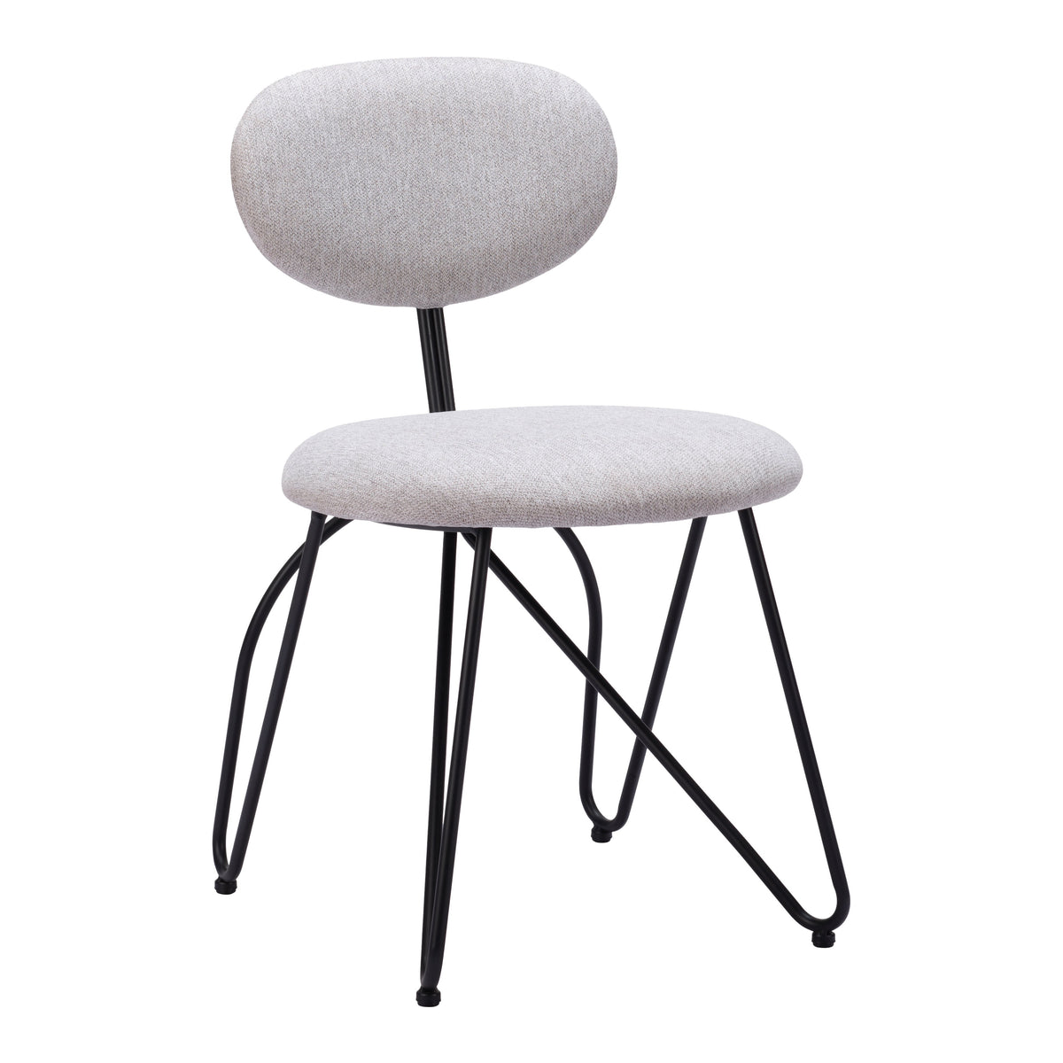 Novi Dining Chair (Set of 2) in Dove Gray