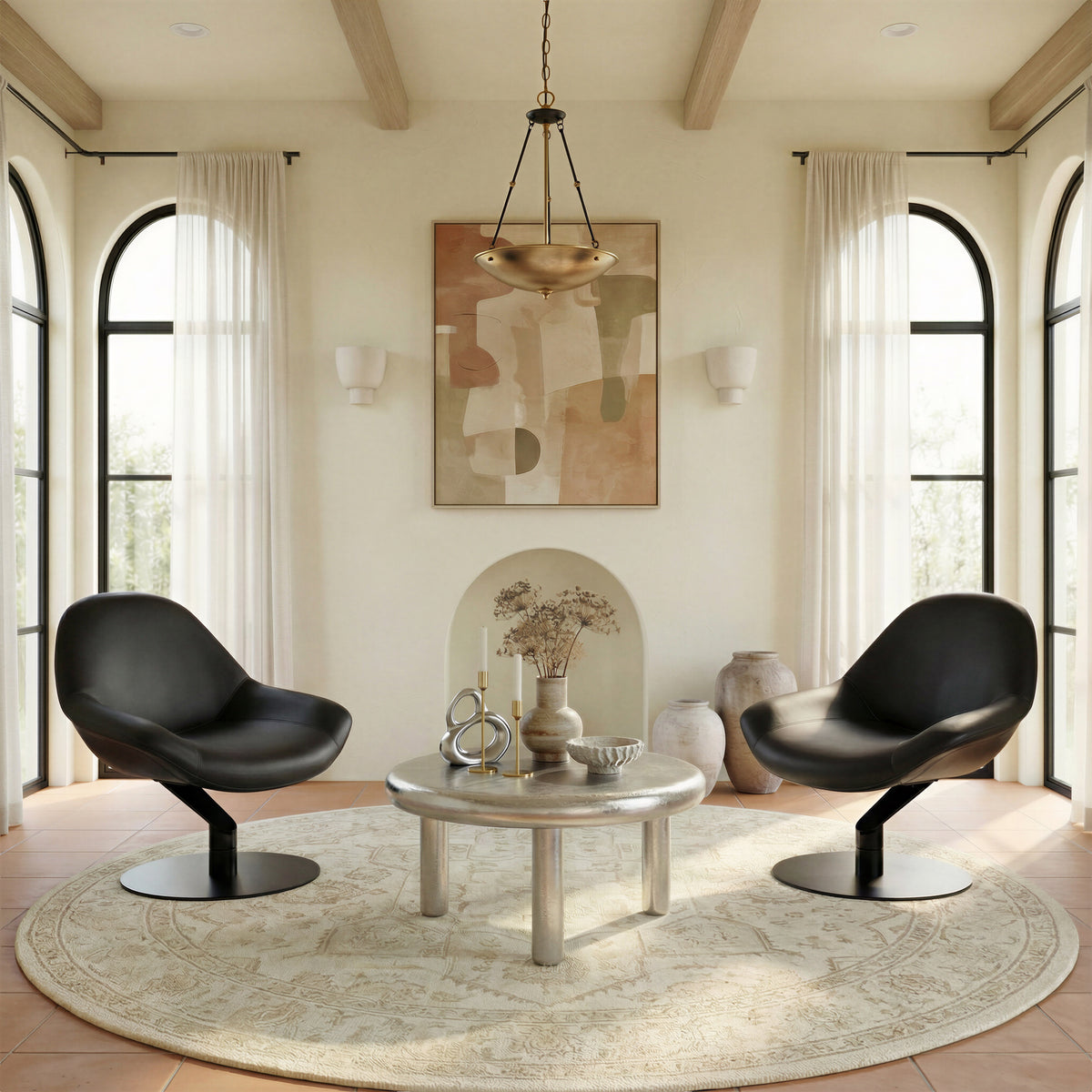 Arian Silver Coffee Table