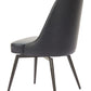 Keppel Swivel Dining Chair (Set of 2) in Black