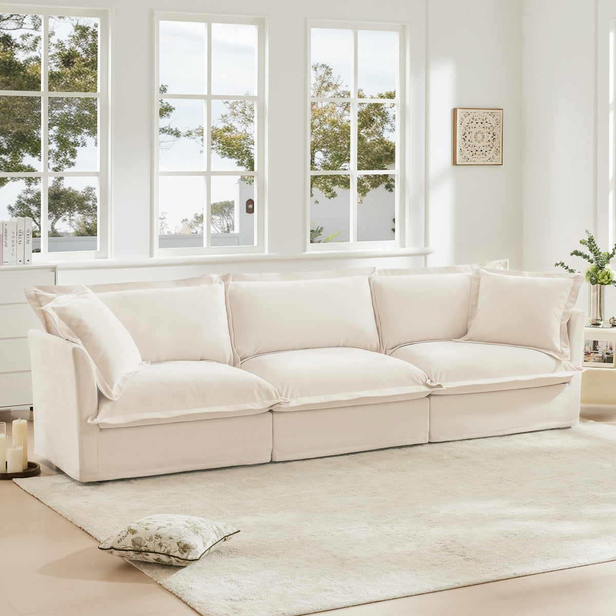 Lenna Slipcovered Sofa
