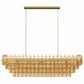 Mila Smoke Glass Chandelier