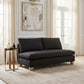 Minze Black Loveseat