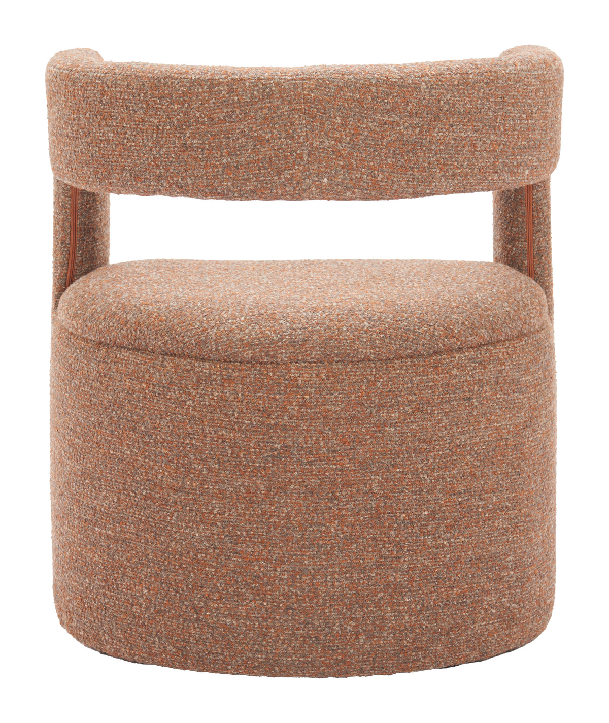 Atria Tawny Brown Accent Chair & Ottoman