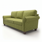 Augusta Sofa – Made in USA, Custom Fabric Options, 83" Classic Design - Notion Appletini - Fabric (8)