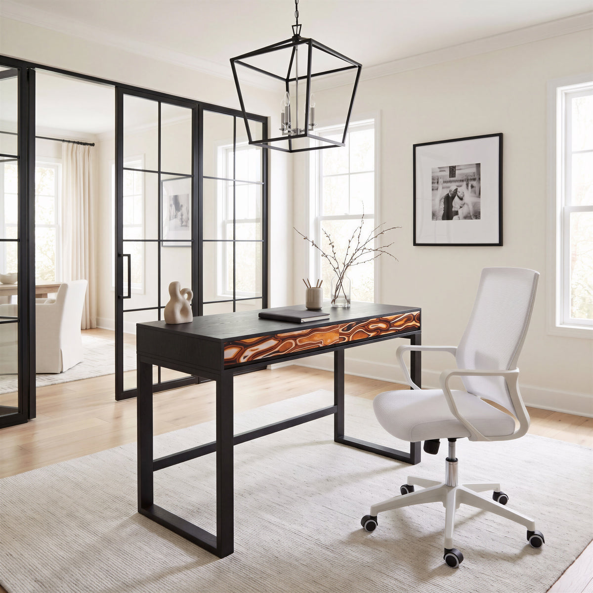 Jett Low Back Office Chair in White