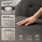 Berlin Classic Sofa – 87" American-Made 3-Seat Sofa - Catalina Charcoal - Fabric (10)