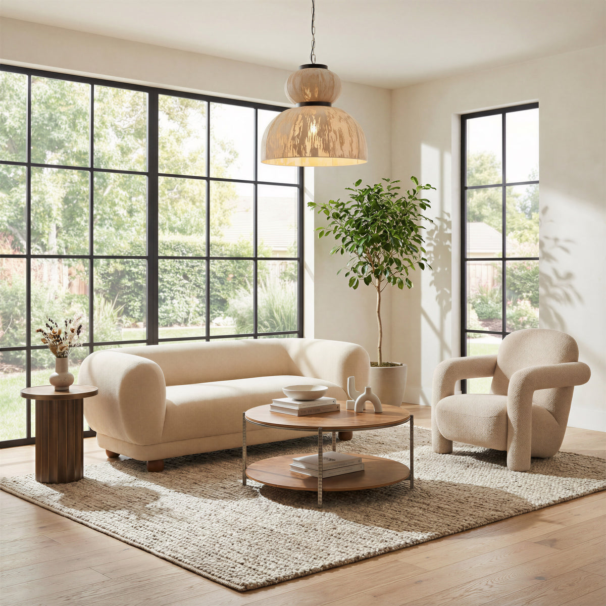 Adna Brown Coffee Table