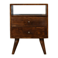 Baxter Chestnut Mango Wood Nightstand