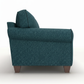Augusta Sofa – Made in USA, Custom Fabric Options, 83" Classic Design - Hepburn Teal - Fabric (9)