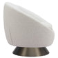 Modan Misty Gray Swivel Chair