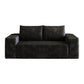 Modern Corduroy Deep Seat Loveseat Sofa – Comfy Couch (4 Colors and 3 Sizes)