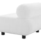 Rahat White Accent Chair