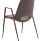 Desi Dining Chair (Set of 2) in Brown & Walnut