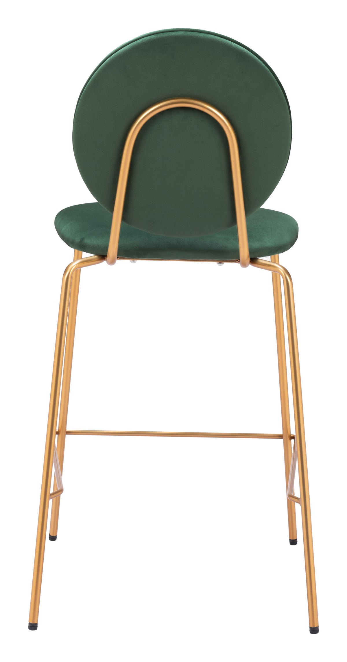 Odessa Green & Gold Counter Stool (Set of 2)
