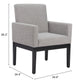 Senzil Dining Chair in Gray