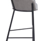 Bremor Barstool in Slate Gray