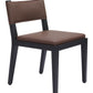 Roxas Brown Dining Chair (Set of 2)