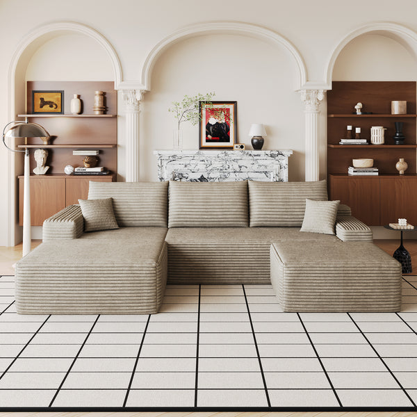 Callahan Cloud Sectional Sofa 107