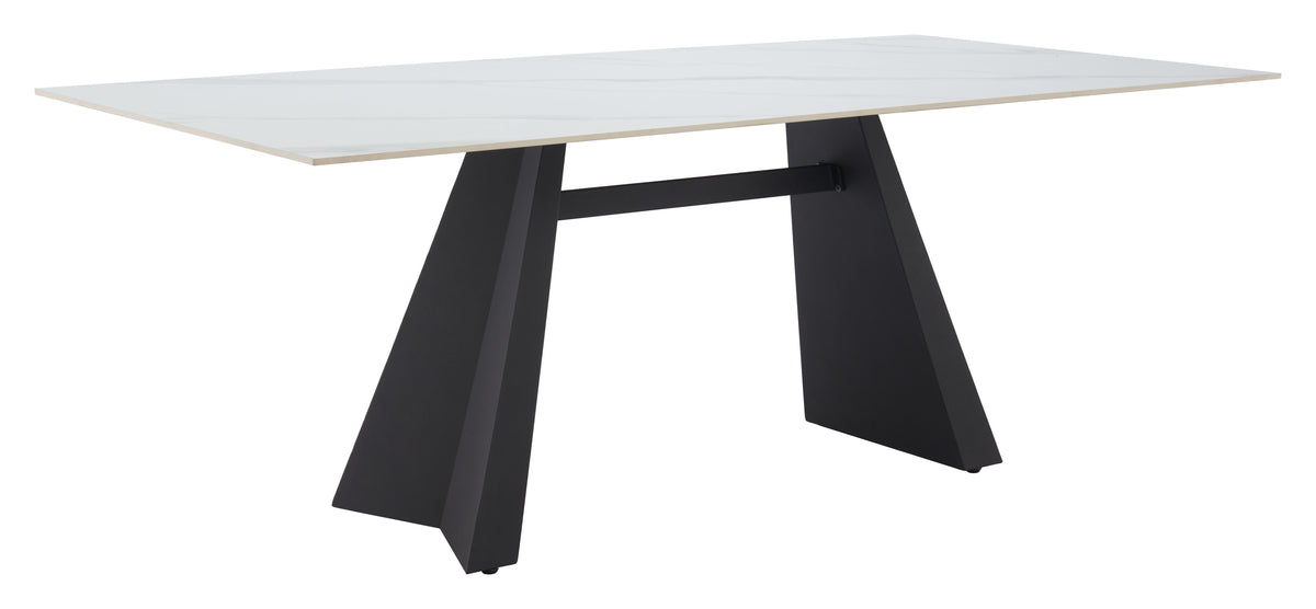 Inky White Dining Table